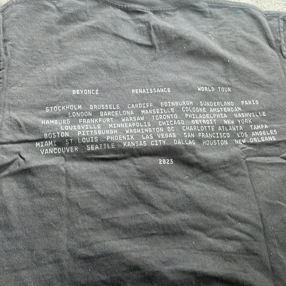 - BEEHIVE OFFICIAL MERCH TSHIRT FROM THE WORLD TOUR *NEW* - Picture 4 of 10